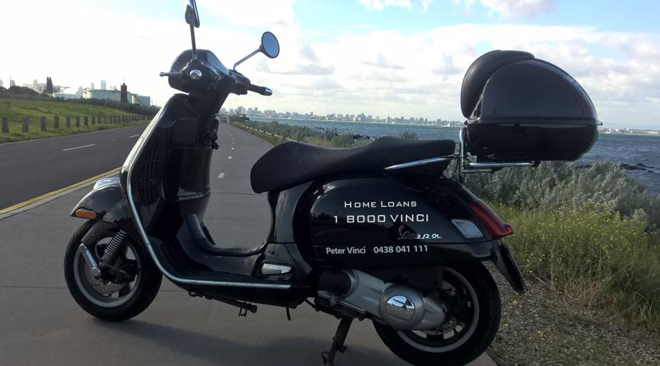 the Vinci Vespa